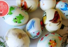 How To Decorate Eggs With A Tissue Crazy Easter Hack Ask My Girl