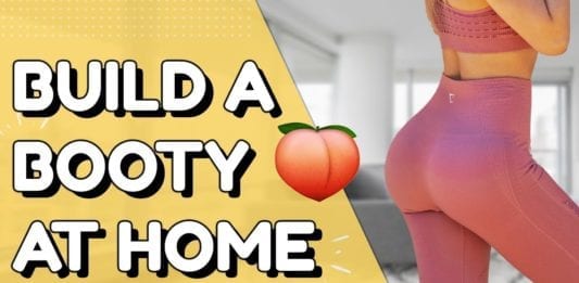 GROW YOUR GLUTES & HIPS At Home | BOOTY Workout with or without Dumbbells