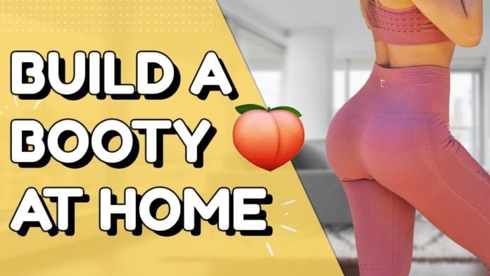 GROW YOUR GLUTES & HIPS At Home | BOOTY Workout with or without Dumbbells