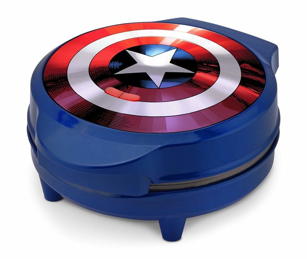 Marvel MVA 278 Captain America Waffle Maker Blue