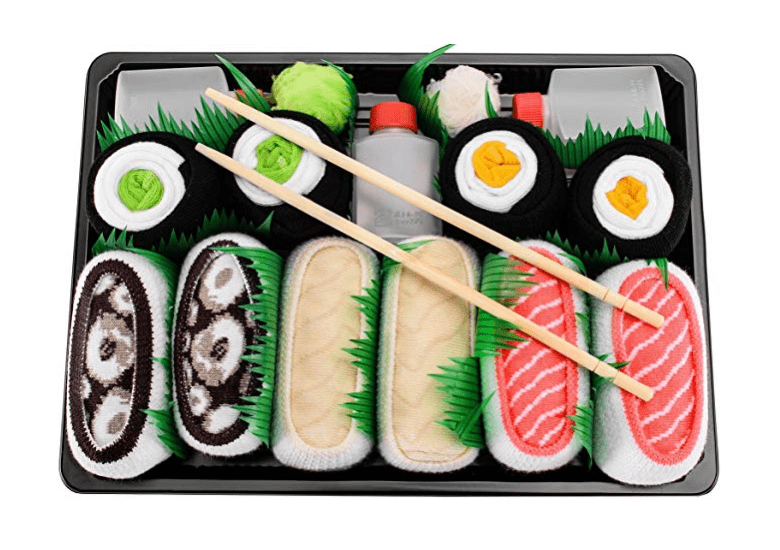 Sushi Socks Box Set gift idea