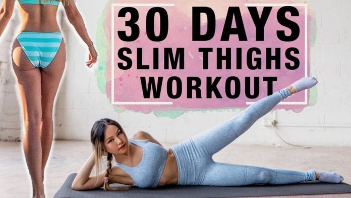 10 Mins Thigh Workout to Get Lean Legs In 30 Days