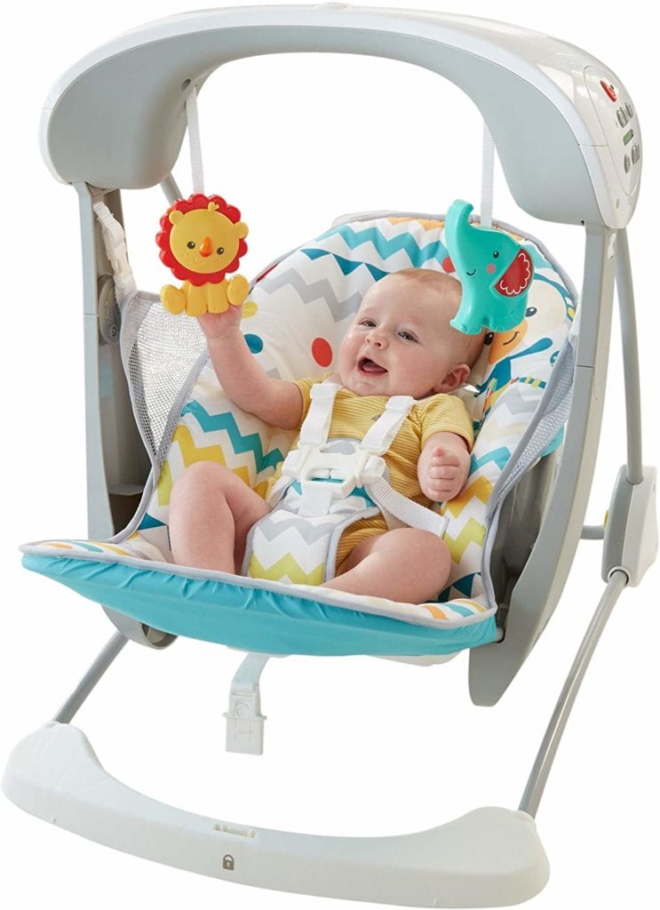 Fisher-Price Deluxe Take-Along Swing & Seat 