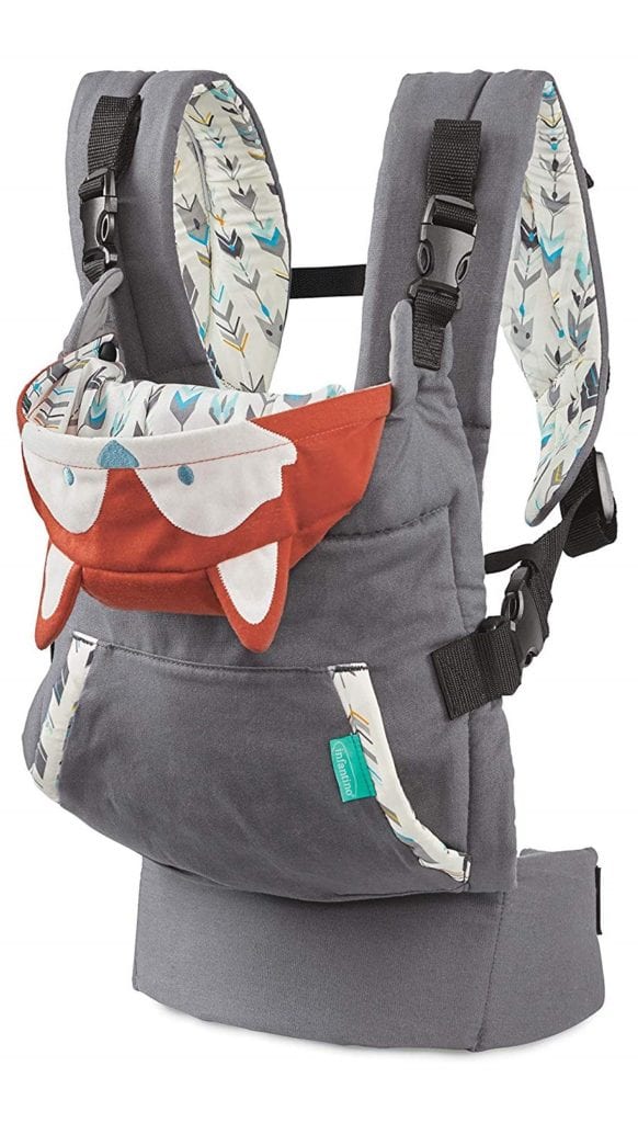 Infantino Cuddle Up Ergonomic Carrier - Fox, Orange 