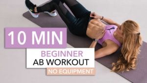 10 Minute Beginner Ab Workout