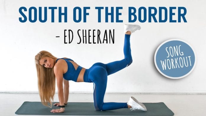 Ed Sheeran - South of the Border LEG WORKOUT // No Equipment