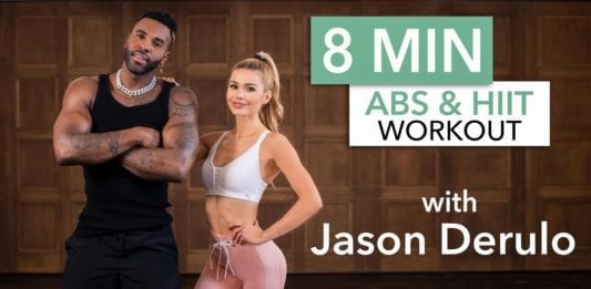 8 MINUTE AB & HIIT WORKOUT