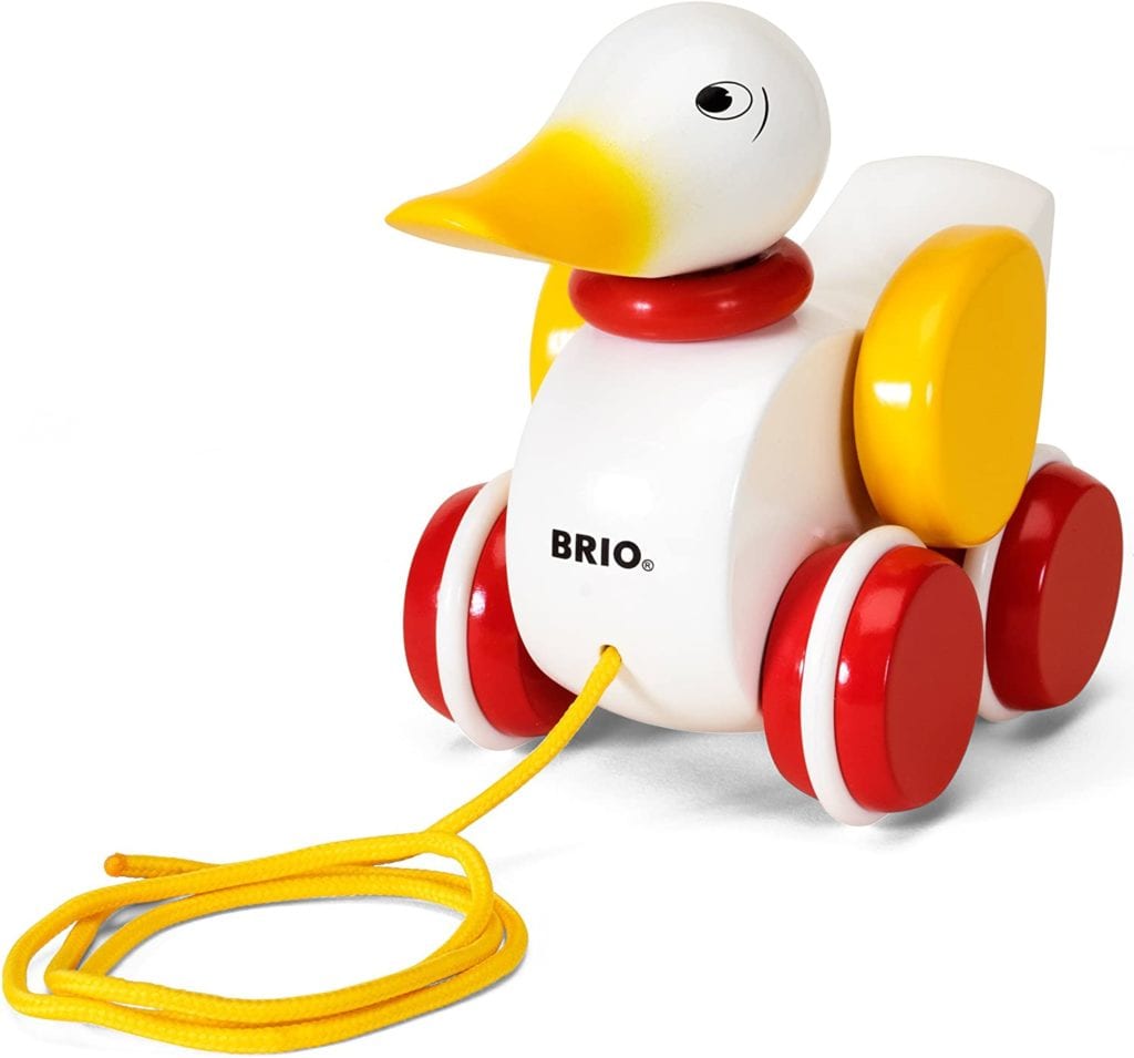 BRIO World - 30323 Pull Along Duck Baby Toy