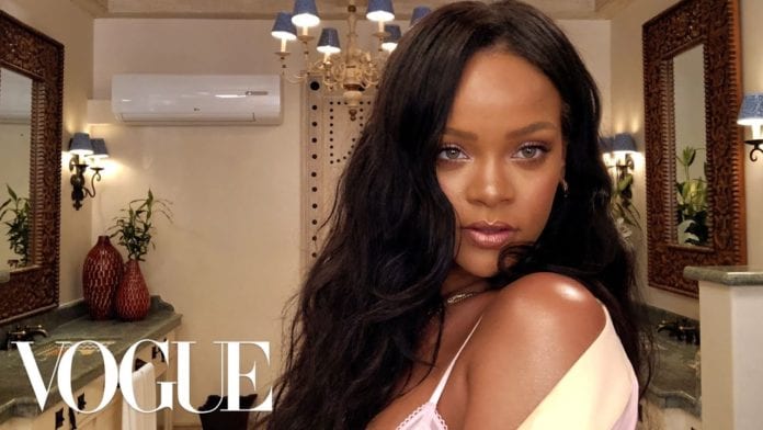 Rihannas Epic 10 Minute Guide to Going Out Makeup